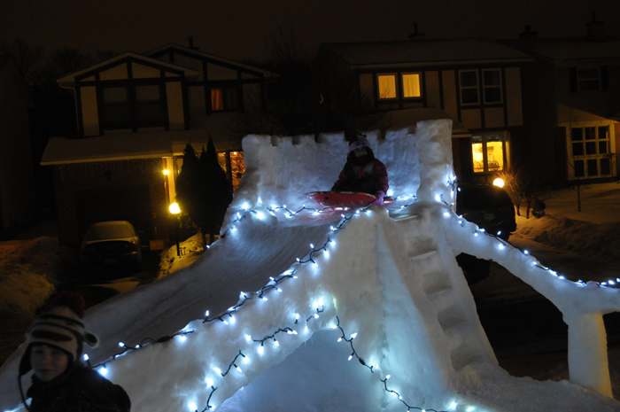 Junkyard Symphony's Super Snow Slide